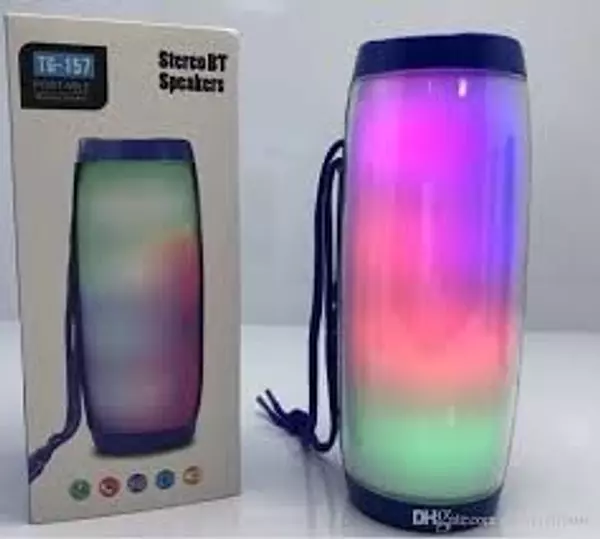 accesorios para electronica - Bocina inalámbrica Bluetooth Con Luces Portátil Altavoz Recargable Tipo JBL 2