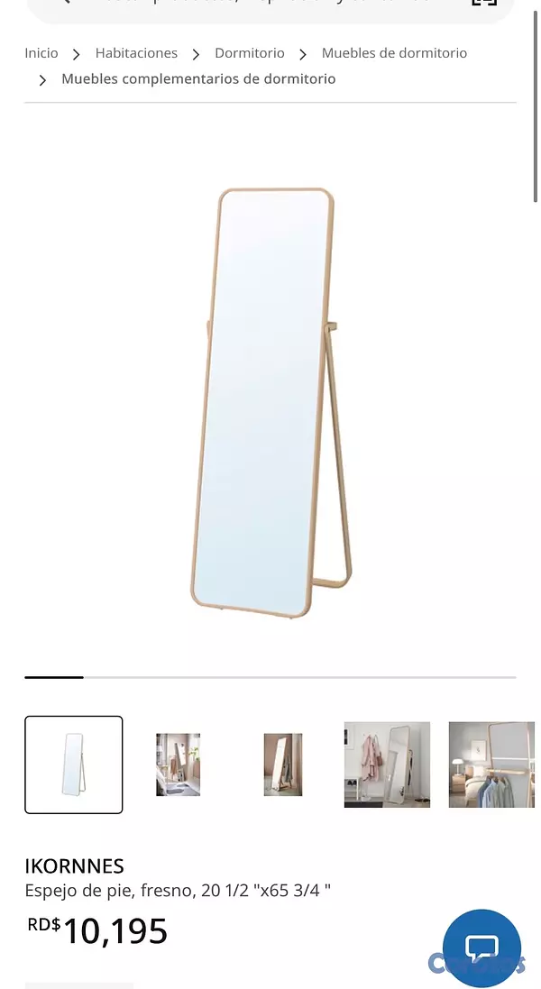 decoración y accesorios - Espejo de pie  2