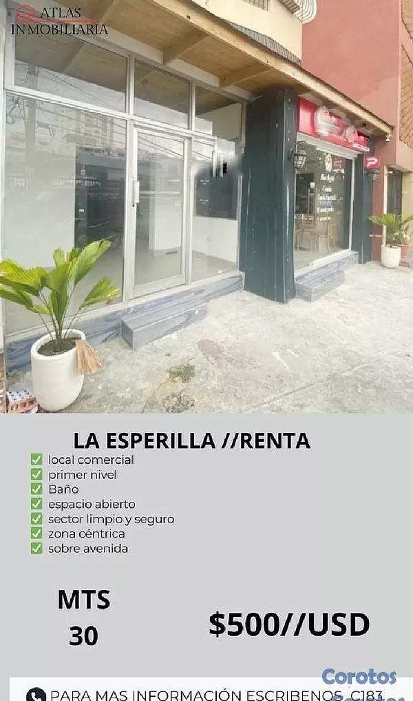 oficinas y locales comerciales - se alquila local  2