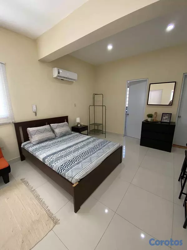 apartamentos - Apartaestudio amueblado en Gascue  1