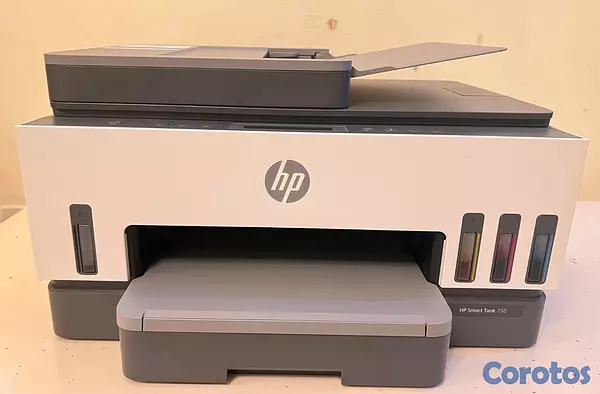 impresoras y scanners - Impresora Multifuncional HP Smart Tank 750 - Wi-Fi 4