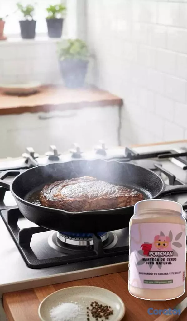 cocina - Manteca de cerdo Porkman  4