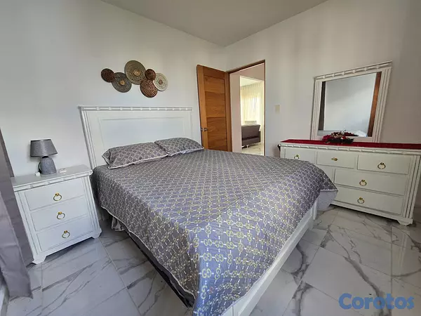 casas - En renta villa amueblada en Primaveral III, Bávaro 8