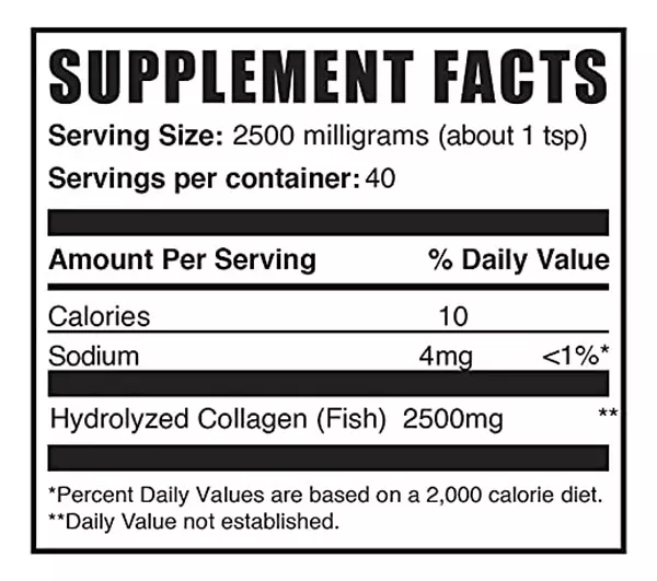 Salud y Equipamiento Médico - Colageno Hidrolizado 2500 Mg 2