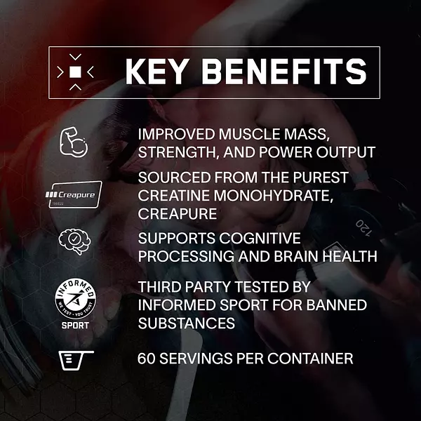 Salud y Equipamiento Médico - Bare Performance Nutrition, Bpn Creatine Monohydrate 3