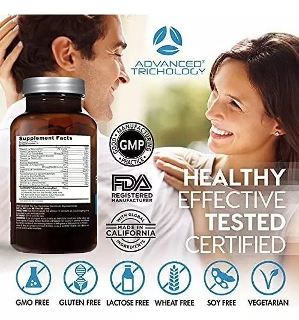 Salud y Equipamiento Médico - Vitamina Crecimiento Perdida De Cabello Foligrowth 90 Cap 6