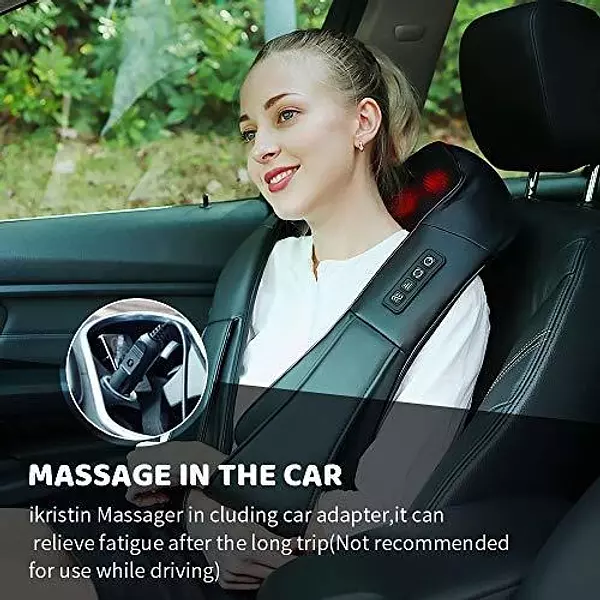 Salud y Equipamiento Médico - Masajeador Shiatsu De Espalda Y Cuello Con Calor, Masaje De 5