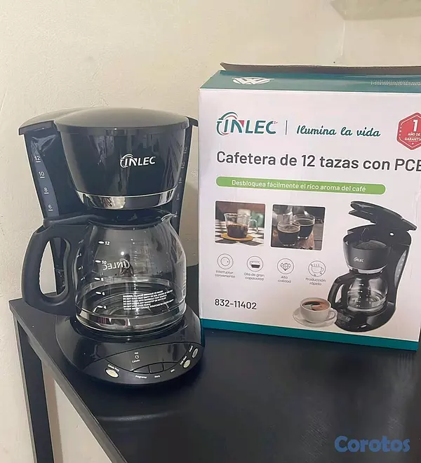 electrodomesticos - ☕🔥 Cafetera Eléctrica INLEC 12 Tazas por solo $2,390 🔥☕

Disfruta café calient 3