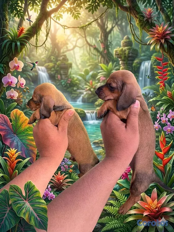 animales y mascotas - hermosos cachorritos de salchicha  2
