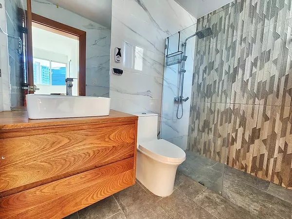apartamentos - Apartamneto de renta tipo penthouses próximo al homs, Santiago  8