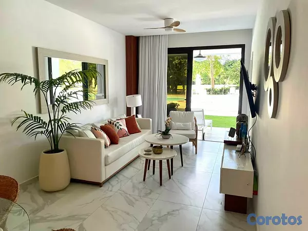 apartamentos - Apartamento en Cana bay  1er piso 2 habitaciones  9