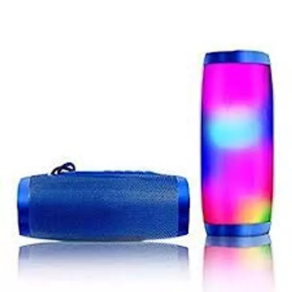 accesorios para electronica - Bocina inalámbrica Bluetooth Con Luces Portátil Altavoz Recargable Tipo JBL 3