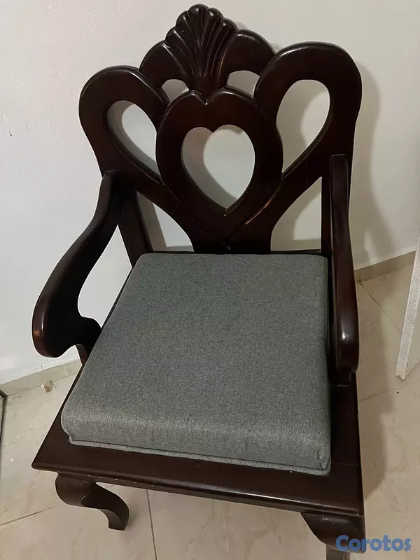 muebles y colchones - De oferta 6 sillas acorchadas y 2 butacas en caoba 8