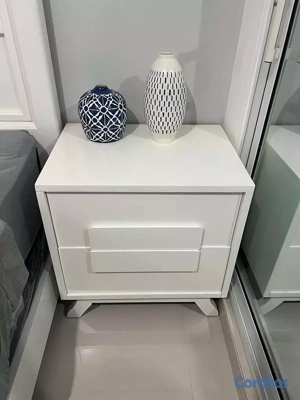muebles y colchones - Juego de habitación de caoba 100% – Marca Monegro 2