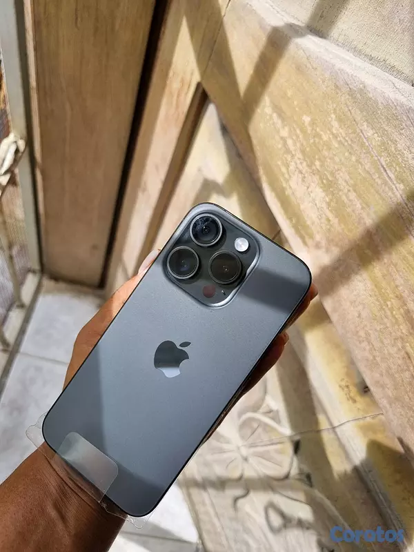 celulares y tabletas - IPhone 15t Pro 256 GB 100% 🔋 nuevo con los plásticos recién Importado Factory  3