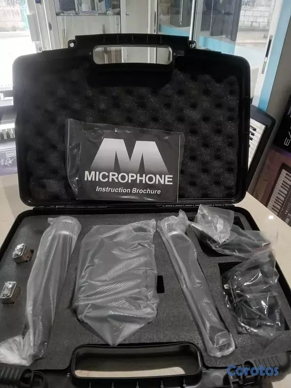 instrumentos musicales - Micrófono Inalámbrico Professional SMT-58XT -Malet 4