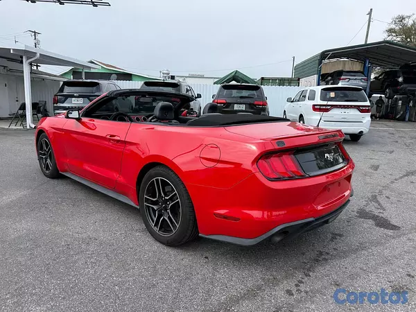 carros - FORD MUSTANG ROJO 2020 CONVERTIBLE   3
