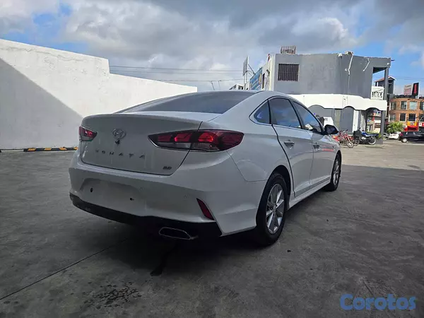 carros - HYUNDAI SONATA NEW RISE 2018 BLANCO GASOLINA 4