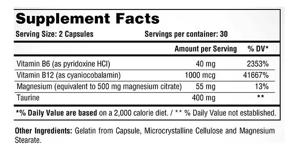 Salud y Equipamiento Médico - Citrato Magnesio 500mg Natural 2