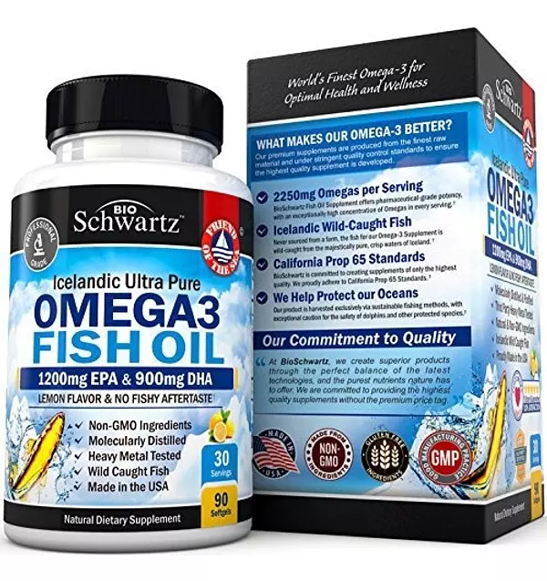 Salud y Equipamiento Médico - Omega 3 Fish Oil Supplement R Immune 3