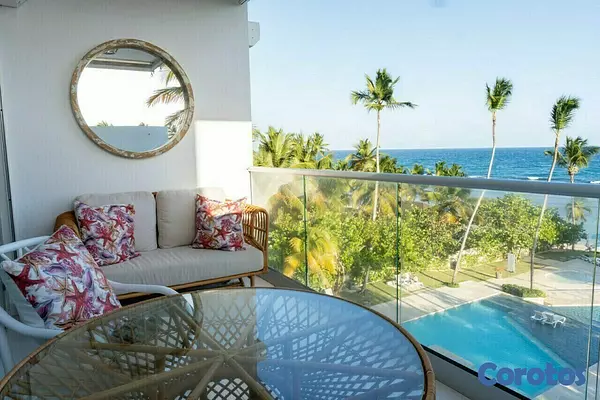 apartamentos - VENDO / ALQUILO Piso 4 con vista al mar, amueblado, en juan Dolió Código: PD155 4