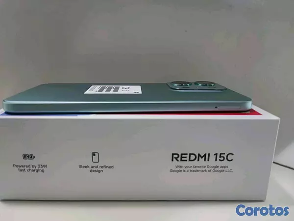 celulares y tabletas - disponible cel REDMI15c 256GB y 8GB memoria ram precio 8500 negociable  7