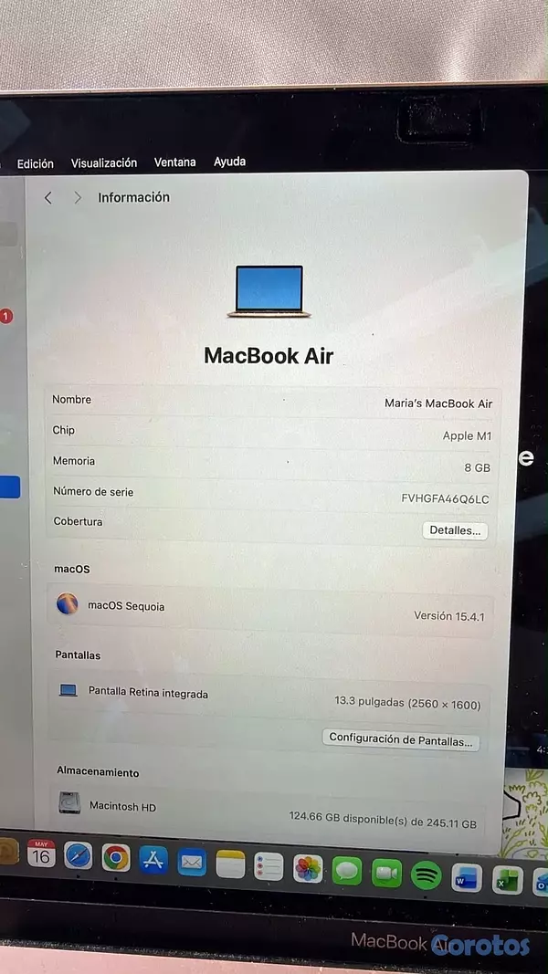 computadoras y laptops - Macbook air 2020 8