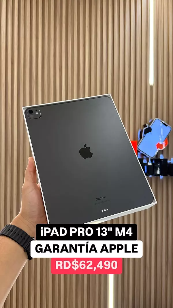 celulares y tabletas - iPAD PRO 13'' M4 OPEN BOX 
