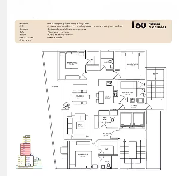 apartamentos - Apartamentos En La Esmeralda En Venta, Santiago 3