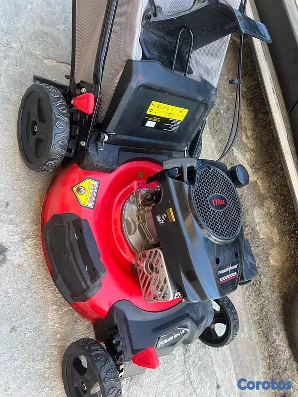 herramientas, jardines y exterior - Powersmart Cortacésped a gasolina  2