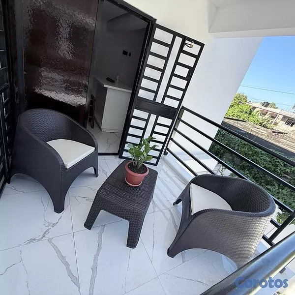 apartamentos - Apto con Vista al Mar • Rooftop Privado • BBQ • Cerca del Aeropuerto 7