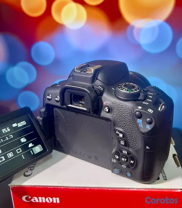 camaras y audio - Camara Canon T6i Wifi Con Pantalla Touch  6