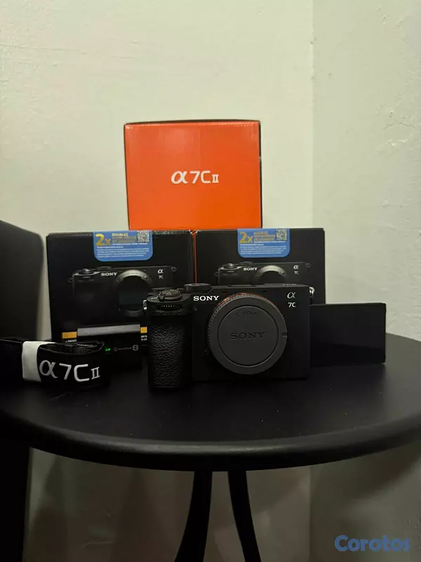 camaras y audio - CAMARA SONY A7C II COMPLETAMENTE NUEVA (SOLO CUERP 4