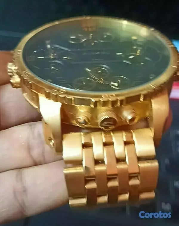 joyas, relojes y accesorios - Reloj Diesel Gran Daddy cuarzo ac/inox cronografo 1