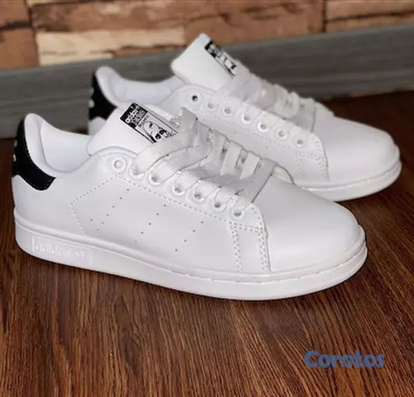 zapatos unisex - Tenis Teni Adidas Samoa Stan Smith Blanco White Clasico Classic Super Star Stars 5