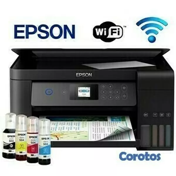 impresoras y scanners - MULTIFUNCION EPSON ECOTANK L4260,BOTELLA DE TINTA DE FABRICA,DUPLEX,Wi-Fi 2