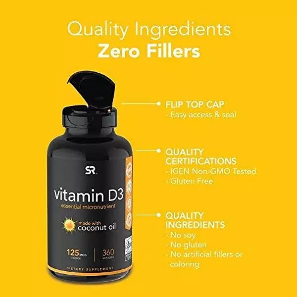 Salud y Equipamiento Médico - Vitamina D3 Sports Research 2