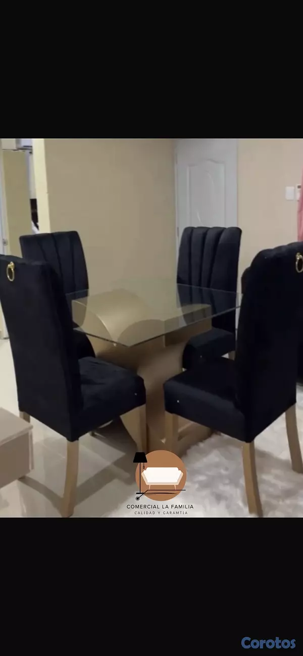 muebles y colchones - comedores de 4,6 y 8 sillas ❤️ 8