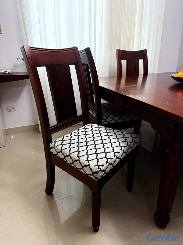 muebles y colchones - Comedor Caoba  3