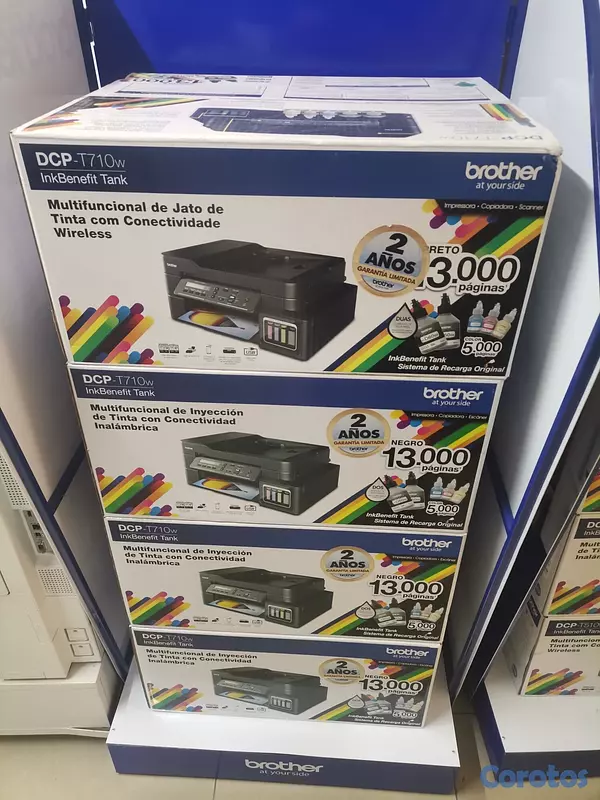 impresoras y scanners - Multifuncional  Brother DCP-T720W Color con SISTEMA de RECARGA de FABRICA  2