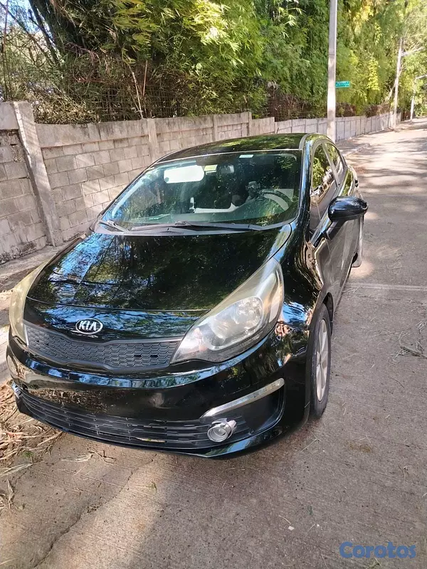 carros - Kia Río Negro 2017 LX 6