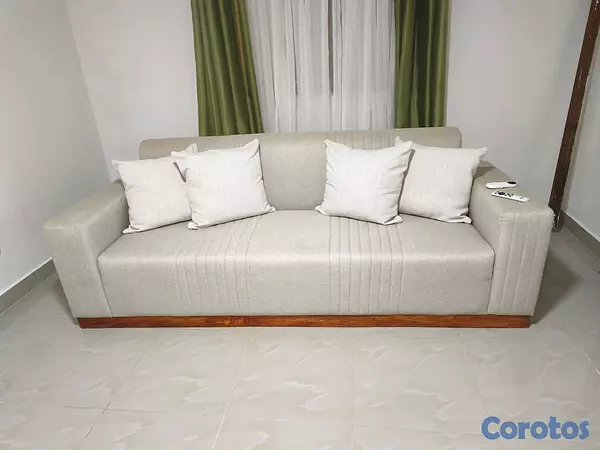 muebles y colchones - Vendo mueble de 3 asientos 3