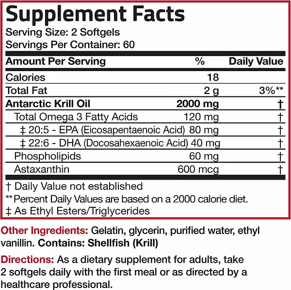 Salud y Equipamiento Médico - Aceite Krill 120cap Bronson - Unid - Unidad A $1732 2