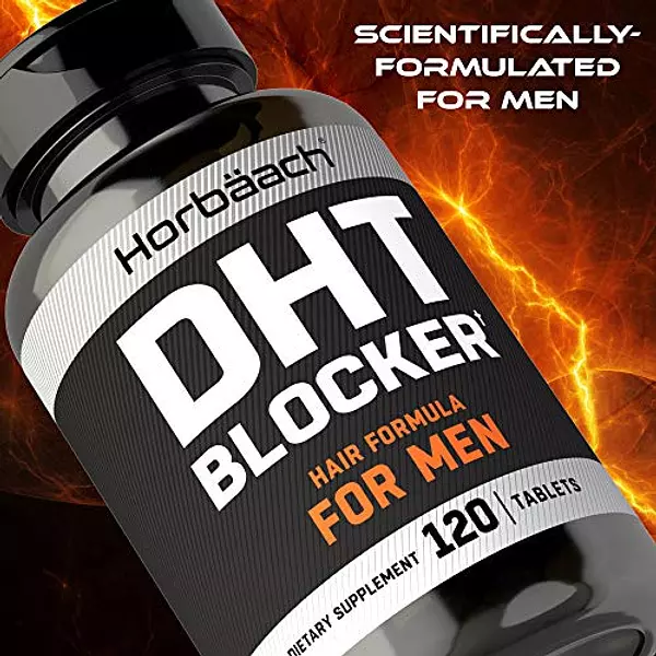 Salud y Equipamiento Médico - Bloqueador De Dht 120tab Suplemento Para Hombres Horbaach 5