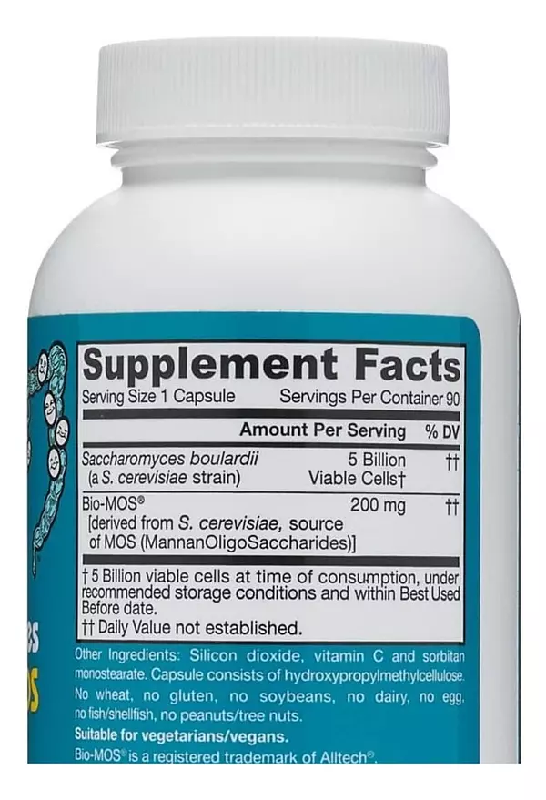 Salud y Equipamiento Médico - Saccharomyces 90 Caps Jarrow - Uni - Unidad A $2677 2