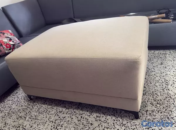 muebles y colchones - Bello Otoman crema  2