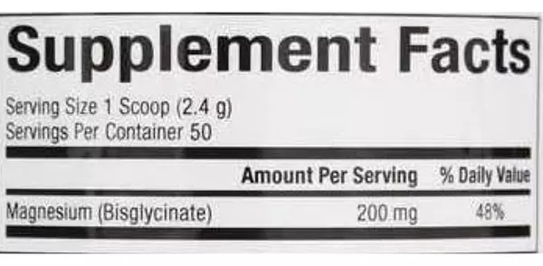 Salud y Equipamiento Médico - Bisglicinato Magnesio 200mg - G A $1693 - G A $1782 2