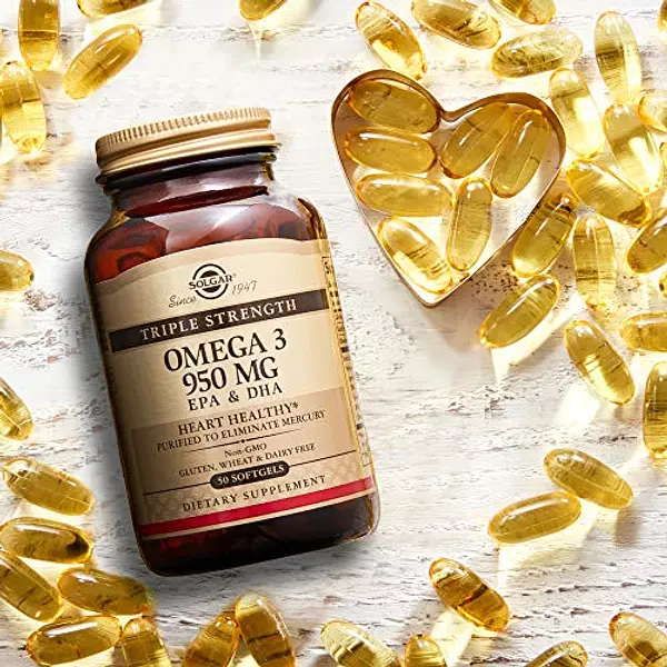Salud y Equipamiento Médico - Solgar Triple Strength Omega 3 100 Capsulas Blandas Pack X 2 4