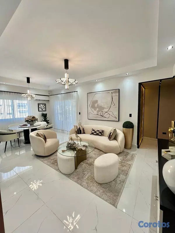 apartamentos - Apartamento En Venta Evaristo Morales  4