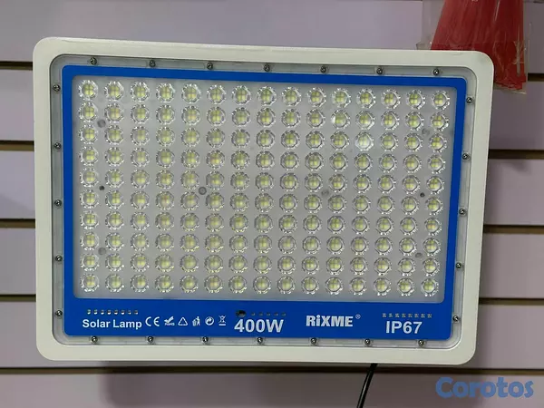 herramientas, jardines y exterior - LAMPARA SOLAR DE 400WATTS NEW (JACOBO SOLAR)
